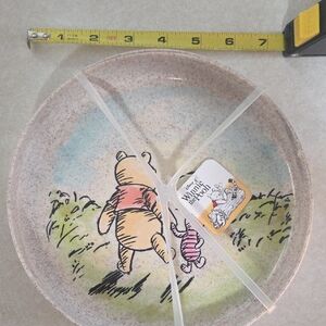 Disney Corn Husk Dinner Plates with Winnie the Pooh